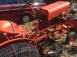 ANTIQUE TRACTOR PRICES ARE GOING UP UP UP! Easy to drive and maneuver, always pulls good. Has mower deck, mule drive,...