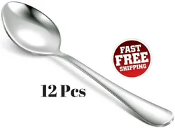 PERFECT AS A GIFT: A wonderful gift for wedding, housewarming etc. Spoons are individually wrapped in plastic sleeves...