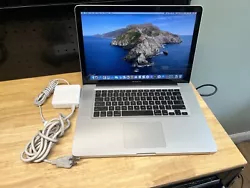This MacBook Pro is in great woking condition and good physical condition. It has a new 256GB SSD installed and a fresh...