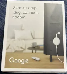 Introducing the Google Chromecast with Google FHD TV in Snow (GA03131-US). This dongle allows for seamless streaming of...