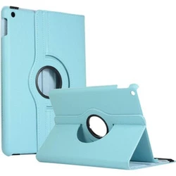 Leather Flip 360° Rotating Portfolio Stand Case Cover LIGHT BLUE For iPad 2/3/4 Leather Flip 360° Rotating Portfolio...