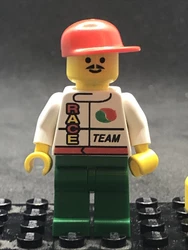 Lego Octan Racer Minifigure 60053 Minifig Figure Race Racing Team Driver RARE. B3