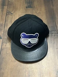Hella Tight Fitted Hat Yeezy Kanye West 2008 Supreme Glow In The Dark Authentic. Missing button on top of hat