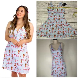 New Cakeworthy x Disney Bambi Dress Size Small. Condition is New with tags. Shipped with USPS Ground Advantage.