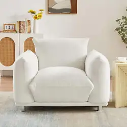 ️2-Step Assembly: The living room chair is easy to install, only sofa legs and backrest need to be installed, others...