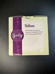 Scentsy Believe Wall Plug-In Warmer Night Light Ceramic Wax CIB TESTED. Condition is Open Box. Shipped with USPS Parcel...
