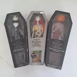 The Nightmare Before Christmas Poseable Doll Lot - Applause Inc 1999-2000s.  Dolls where hardly ever taken out the...