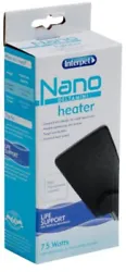 Interpet Mini chauffage Delta pour nano aquarium 7,5 W - Pour aquariums jusquà 12 litres - Prise britannique. En...