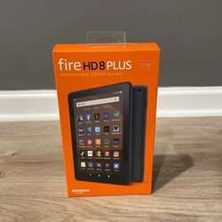This Amazon Fire HD 8 Plus tablet is a powerful device with a quad-core processor that runs at 2.00 GHz and 3 GB of...