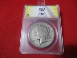 ANACS Certified and Authenticated. ANACS F 12. I think NGC has a good one as well. What are you doing reading this?....