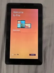 Amazon Fire (5th generation) 8GB, Wi-Fi, 7in screen size - Black. Great condition hasn’t been used in years but works...