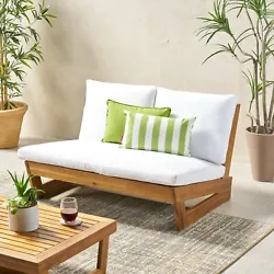 Our loveseat will be the pinnacle of your backyard or patio decor with its stunning design and outstanding comfort....
