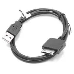 Connexions : 1x connecteur USB, 1x spécifique à lappareil Longeur totale du câble : env. 100 cm Couleur : noir...