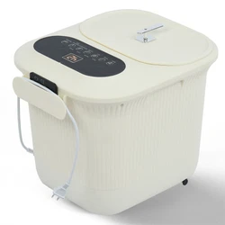 Portable Foot Spa Bath Motorized Massager,LED Display, Pedicure Stone, Acupressure Shiatsu Massage to Relieve Muscle...