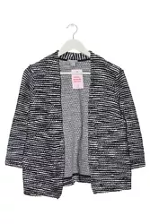H&M Cardigan tricotés, blanc-noir motif rayé. Taille : 40. M 38 10 40 42 8 29 / 30. L 40 12 42 44 10 31 / 32 / 33....