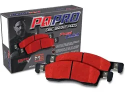 Notes: PQ PRO Disc Brake Pad Sets -- Professional. Pad Shims Included: Yes. Pad Quantity: 4. Pad Wear Sensor Included:...