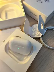 Apple AirPods Pro (2nd Generation) with MagSafe Wireless Charging Case. Sweat and water resistant for AirPods Pro and...