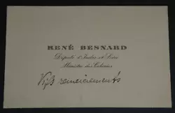 René BESNARD. Satisfait ou remboursé.