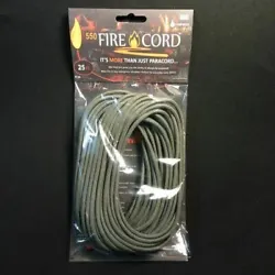 550 FireCord is the next evolution in outdoor gear preparedness. 550 parachute cord or “paracord”, has been the...