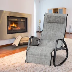 Recliner and rocking chair in one: Our lounge chairs can steady and safely rock. It is both a recliner and a rocking...