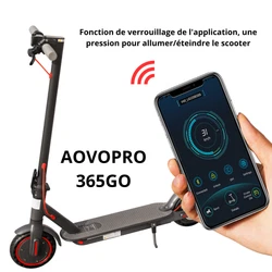 Trottinette Électrique AOVO M365 PRO - Puissance, Vitesse et Praticité! Écran LCD intuitif : Gardez un œil sur...