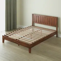 Rustic charm is just the tip of the iceberg for this versatile platform bed. The solid wood Deluxe Platform Bed with...