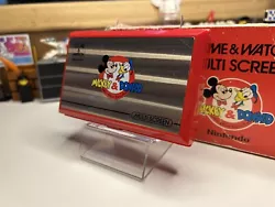 Nintendo Game&Watch Multi Screen Mickey & Donald 1982. 🇫🇷Ancienne Game&Watch, 100% fonctionnelle, bon état...