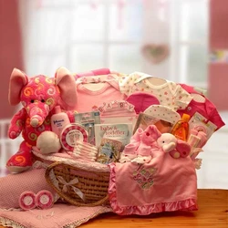 Size : Send your best wishes in a big way with our Precious Petals Deluxe baby gift. (Available in Blue, Pink and...
