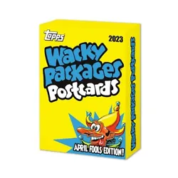 You pick from the 2023 Topps Wacky Packages April Fools cards listed above.  Discounts on multiple cards purchased.