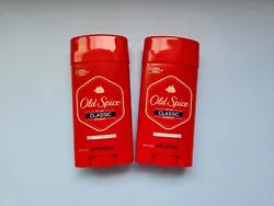 Old Spice Classic Deodorant Stick Original Scent 3.25 oz (Pack of 2).