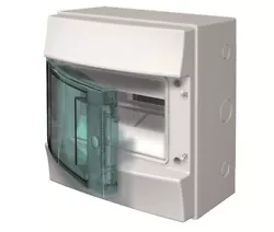 Vend tabl eau électrique étanche 8 modules. Coffet 8 modules par rangée. Matière polystyrène renforcé choc.