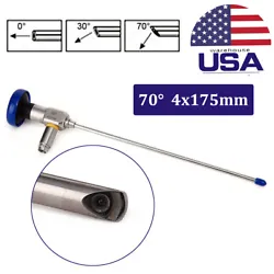 Arthroscope ø4mmX175 mm: 1 each. FDA declaration You can choose 0°, 30° and 70°. The sale of this item may be...