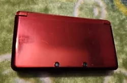 Nintendo 3DS Handheld System - Flame Red.  No functionality issues, works well.  Systems in decent condition, has a...