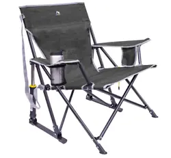 Smooth Rocking: Folding chairs for outside with patented Spring-Action Rocking Technology rock on most outdoor...