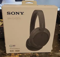 Wireless, Noise Cancellation. Wireless Technology. Sony WH-CH720N. Form Factor.
