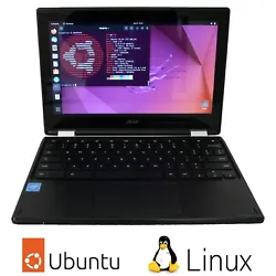 About your Linux Laptop: These laptops were originally Chromebooks that have been hardware-modified to work with Ubuntu...