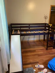 kids twin bed frame. This was a bed I bought for my son to have him first start to learn to sleep by himself. However,...