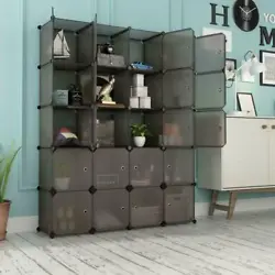 Do you need a universal Cube Storage?. If so, you can have a try of our DIY Plastic Modular Closet Cabinet Storage...