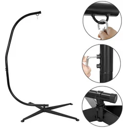 SUITABLE FOR INDOOR & OUTDOOR ACTIVITY — Perfect style for patio, deck or yard — Swivel under the sunset, relax by...