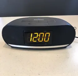 Sylvania Travel Bluetooth Alarm Clock. Condition is Used. Shipped with USPS Parcel Select Ground.