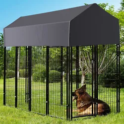 Jumbo Outdoor Dog Kennel Heavy Duty Pet Playpen Pre-galvanized Animal Cage Fence.