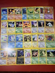 All cards are inlight play - near mint condition.