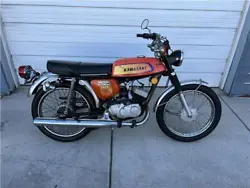Vintage Motorcycle Collective Dealer # MC1463  Clean title - titled off the engine   1973 Kawasaki G3SS 90 Motorcycle,...