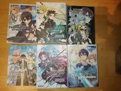 Je vends lensemble de mes mangas SAO 16 tomes lensemble des arcs est complété excepté projet Alicization où il...