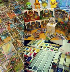 Up for sale is a nice collection of 100+ Pokemon cards. 90 Common & Uncommon Pokemon Cards. HUGE VALUE! 1 IN EVERY LOT!