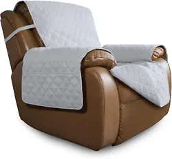Size Large Recliner. PREVENT SLIDING/EASY TO INSTALL:Just drape it on, Tuck any extra fabric into the gap/crease. The...