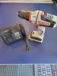 Craftsman BOLT-ON 20V Drill and Charger. The drill and charger are almost perfect, they have only been used a couple of...