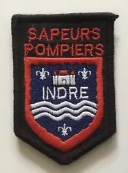 Écusson Sapeurs-pompiers SDIS Indre 36VelcroRèglement par chèque accepté.