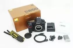 VIRTUALLY NEW Nikon D850 45.7 MP Digital SLR Camera Body in Original Nikon Packaging!Shutter Count: 1,148All...