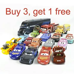 The only place to get Diecast characters from the Cars movies! -Makes a unique gift. Disney Pixar Cars Lot Lightning...